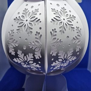 Snowflake Snowglobe Lantern