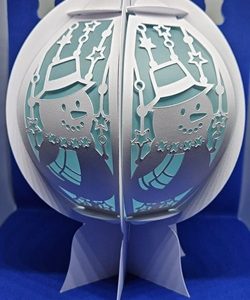 Snowman Snowglobe Lantern